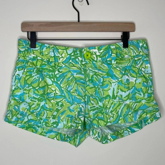 Lilly Pulitzer 3" Walsh Short in Hale Bob shortie short vacation summertime - Picture 3 of 11